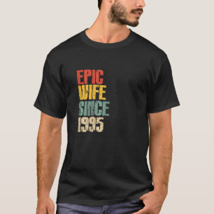 Camiseta Aniversario de la Boda de la mujer 28 por su hermo