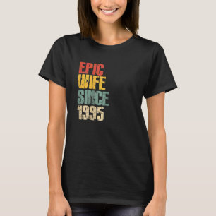 Camiseta Aniversario de la Boda de la mujer 28 por su hermo