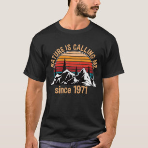Camiseta Aniversario de la excursión de excursión de 1971