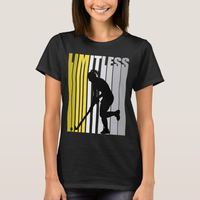 Camiseta Aniversario de la fiesta de cumpleaños de hockey a (Anverso)