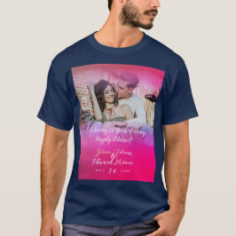 Camiseta Aniversario de la fotografía de personalizado holo