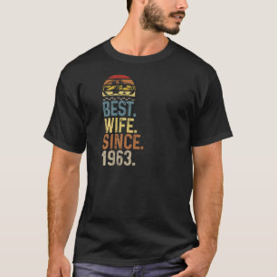 Camiseta Aniversario de la mujer Boda diseño mejor esposo S