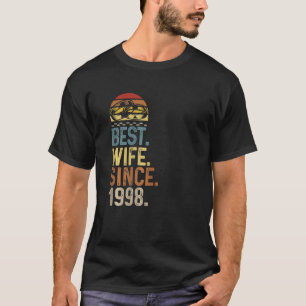Camiseta Aniversario de la mujer Boda diseño mejor esposo S