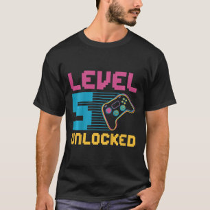 Camiseta Aniversario de la natalidad de los niños de nivel