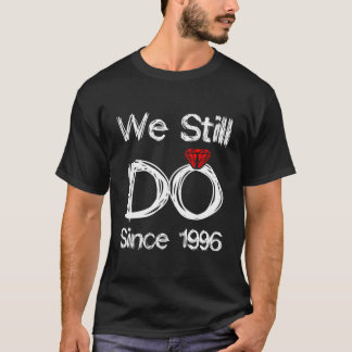 Camiseta Aniversario de las Parejas de Anillo boda que segu