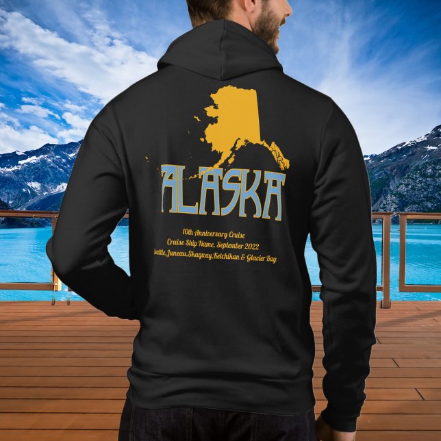 Camiseta Aniversario de las vacaciones de crucero en la fam (Alaska Vacation )