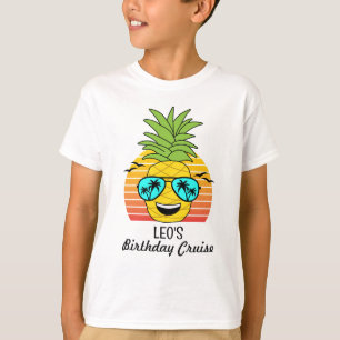 Camiseta Aniversario de las vacaciones de la familia de cru