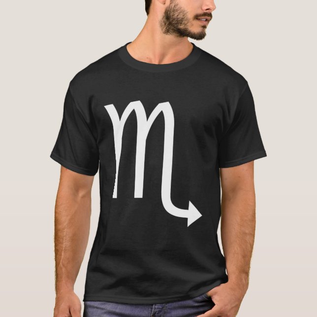 Camiseta Aniversario de Scorpio Zodiac Escorpio (Anverso)