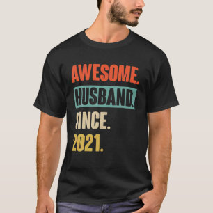 Camiseta Aniversario de un Boda dáselo - Esposo asombroso s