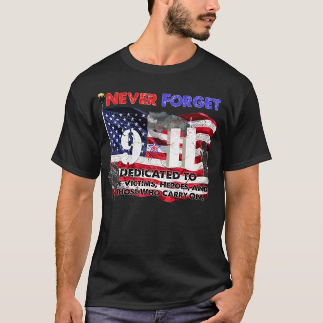 Camiseta Aniversario del 11 de septiembre (Anverso)
