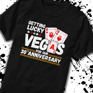 Camiseta Aniversario del 30° Boda - Parejas El viaje de Las