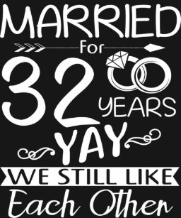 Regalos Aniversario De 32 Anos Zazzle Es Dentro de los aniversarios personales, la fecha de la boda es uno de los mas populares, celebrandose como el comienzo de una nueva etapa en la vida y de un proyecto en comun. regalos aniversario de 32 anos zazzle es