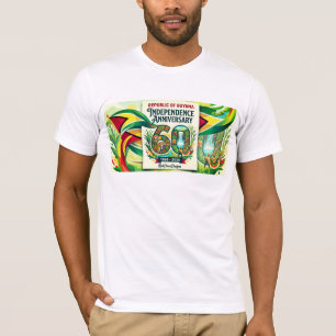 Camiseta Aniversario del 60º aniversario de la independenci