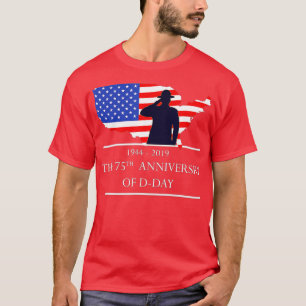 Camiseta Aniversario del 75º Día D 1944 2019
