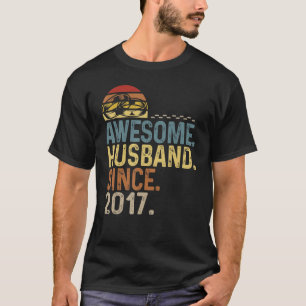 Camiseta Aniversario del Boda de los Anillos Vintage de los