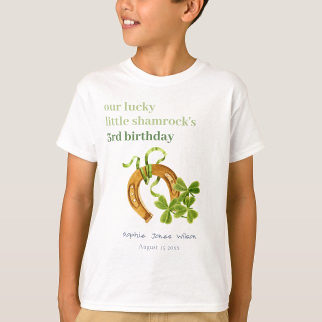 Camiseta Aniversario del Día de los Niños de Santa Patricia (Anverso)