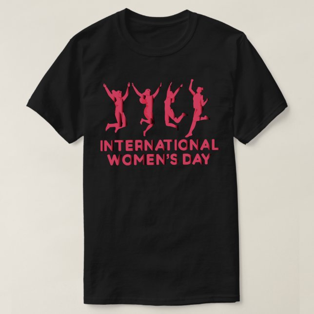 Camiseta Aniversario del Día Internacional de la Mujer (Diseño del anverso)