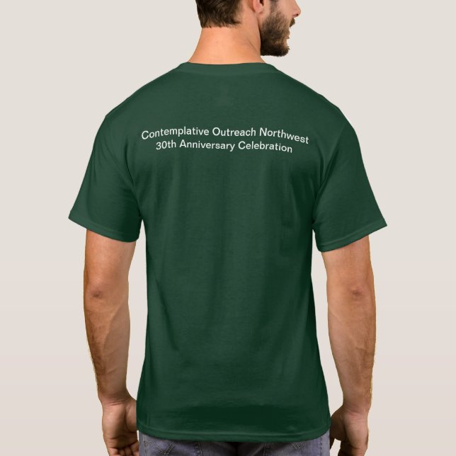 Camiseta Aniversario del noroeste del Outreach (Reverso)