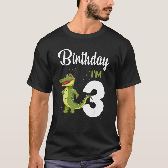 Camiseta Aniversario del oligarca de 3 años Chicas de conej (Anverso)