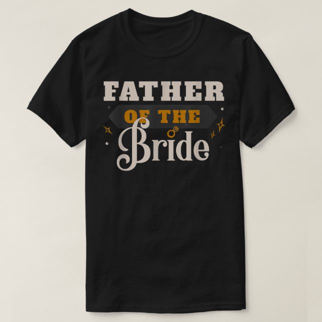 Camiseta Aniversario Del Padre De La Novia (Diseño del anverso)