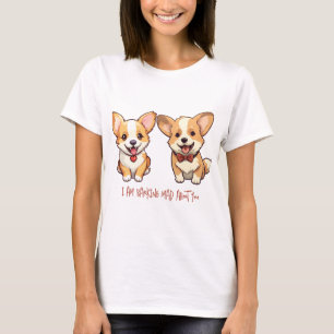 Camiseta Aniversario del perro de Corgi Cute
