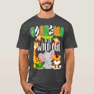 Camiseta Aniversario del tema de la abuela del zoológico sa