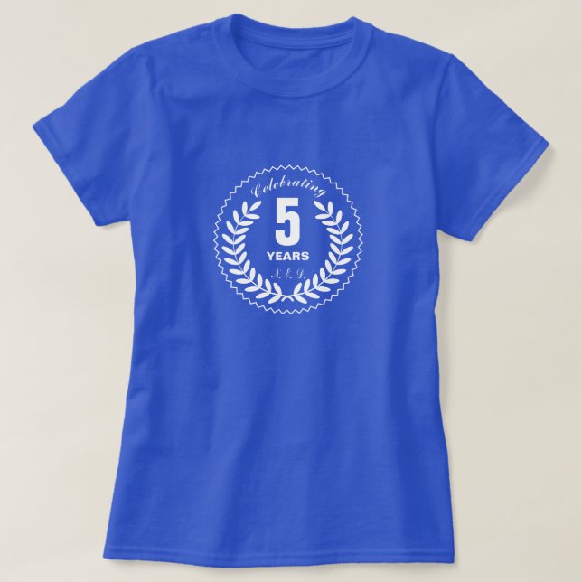 Camiseta Aniversario N.E.D. del superviviente del cáncer (Diseño del anverso)