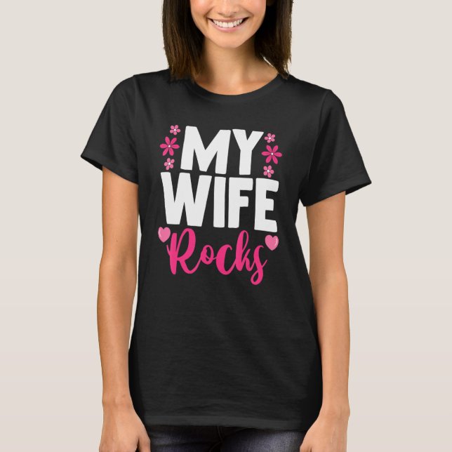 Camiseta Aniversario Pareja Pareja Pareja Esposo Y Esposa M (Anverso)