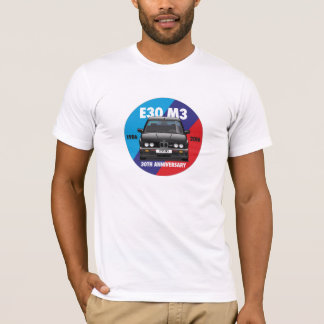 Camiseta Aniversario Roundel (Evo negro) de BMW E30 M3