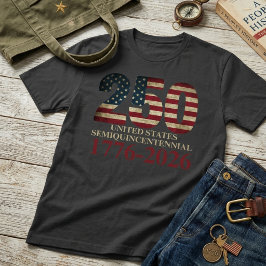 Camiseta Aniversario Semicucentenario 250 de EE. UU.