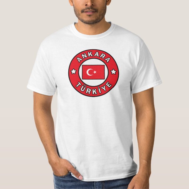 Camiseta Ankara Türkiye (Anverso)