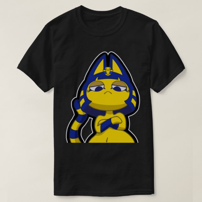 Camiseta Ankha (Diseño del anverso)
