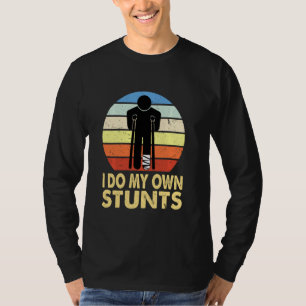 Camiseta Ankle Knee Funny Hacerse Bien Pronto G