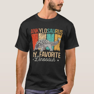 Camiseta Ankylosauro Dinosaurio Fossil Paleontología Magniv