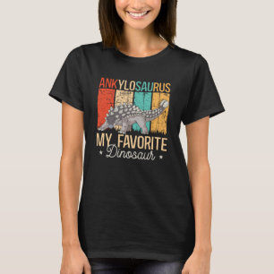 Camiseta Ankylosauro Dinosaurio Fossil Paleontología Magniv
