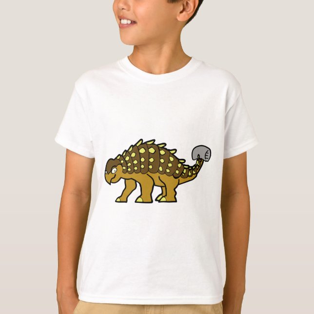 Camiseta Ankylosaurus de Brown (Anverso)
