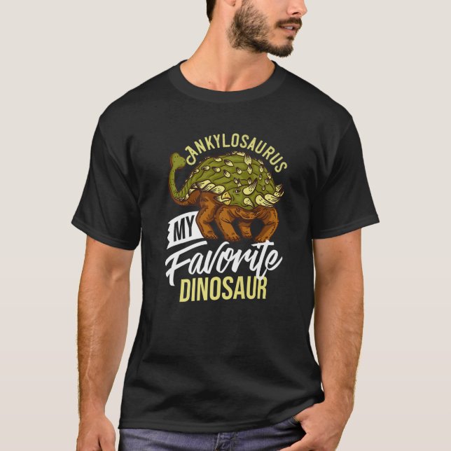 Camiseta Ankylosaurus Dinosaur Gift Dino Fossil (Anverso)