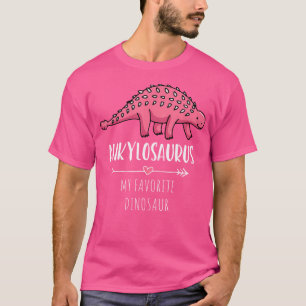 Camiseta Ankylosaurus Mi Dinosaurio Favorito