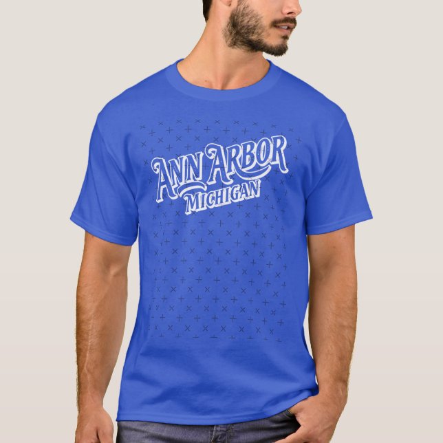 Camiseta Ann Arbor Michigan sobrevalorada (Anverso)