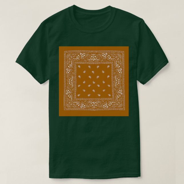 CAMISETA ANNA BLANCA Y MARRÓN RÚSTICO (Diseño del anverso)