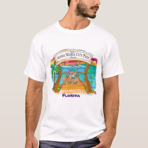 Camiseta Anna Maria City Pier T-Shirt