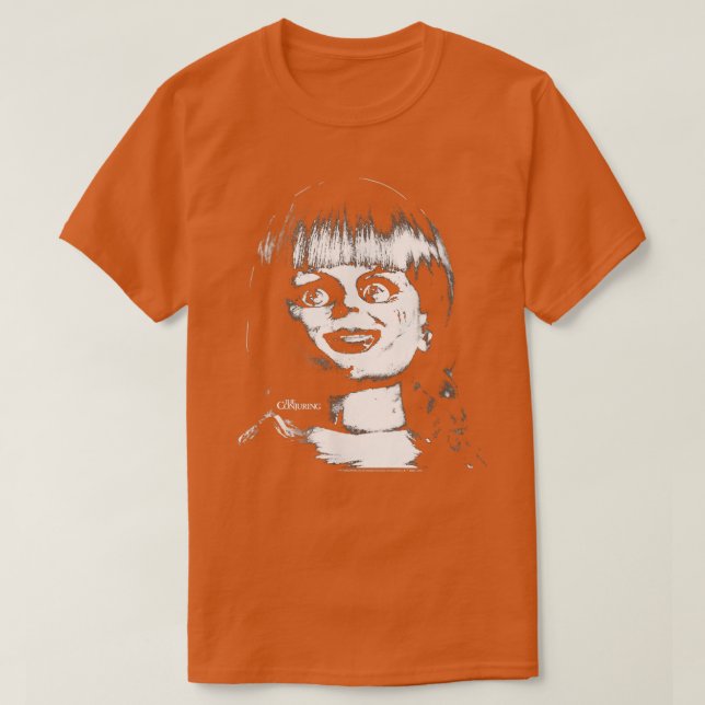 Camiseta Annabelle Foto en blanco y negro (Diseño del anverso)