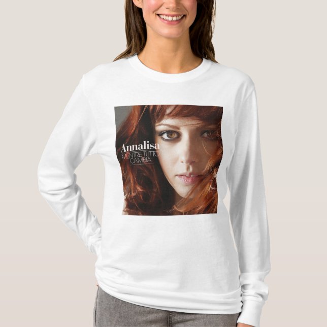 Camiseta Annalisa - Mentre tutto cambia álbum 2012 (Anverso)