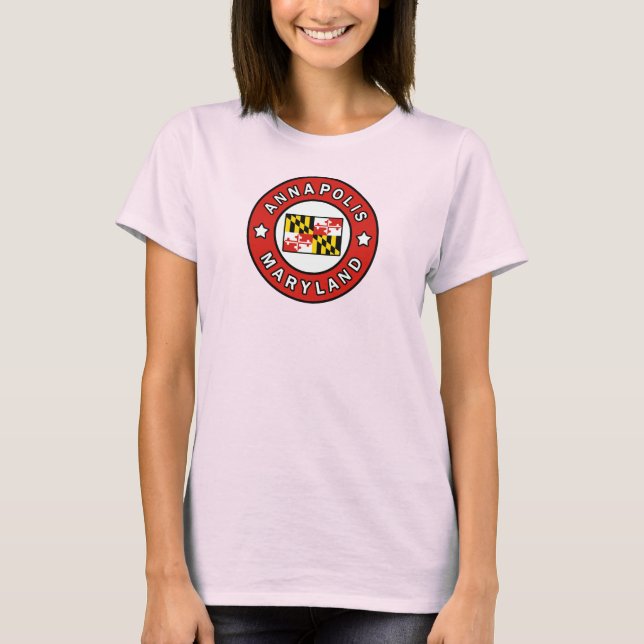 Camiseta Annapolis Maryland (Anverso)