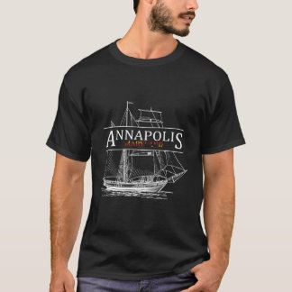 Camiseta Annapolis Maryland Capital Mundial De La Navegació