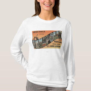 Camiseta Annapolis, Maryland - escenas grandes de la letra