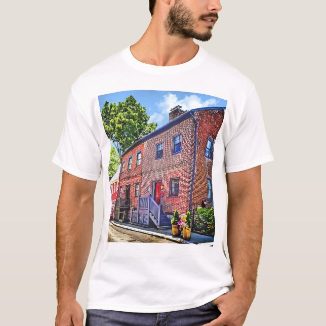 Camiseta Annapolis MD - Calle de la Flota (Anverso)