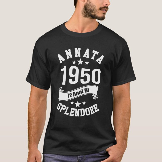 Camiseta Annata 1950, 72 Anni Di Splendore (Anverso)