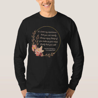 Camiseta Anne Shirley Quote L M Montgomery Anne Green Gable
