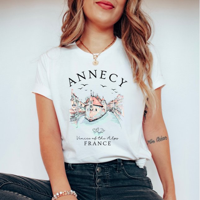 Camiseta Annecy France T-Shirt – Venice of the Alps (Subido por el creador)
